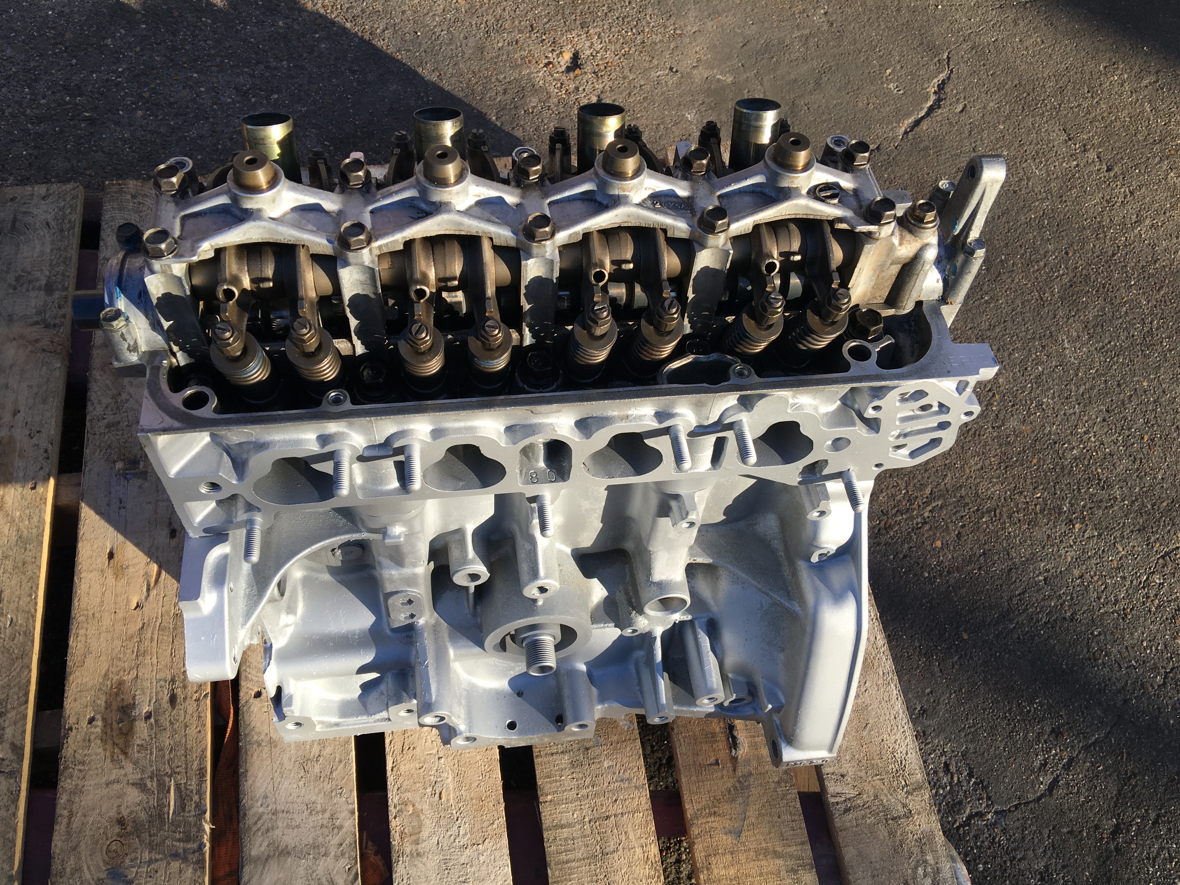 Honda D16Z6 rebuilt engine