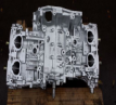 Rebuilt Subaru EJ25 engine